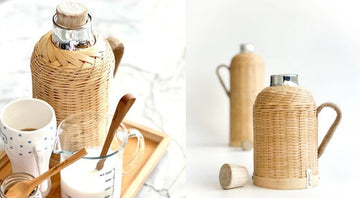 DaisyLife Bamboo Flask