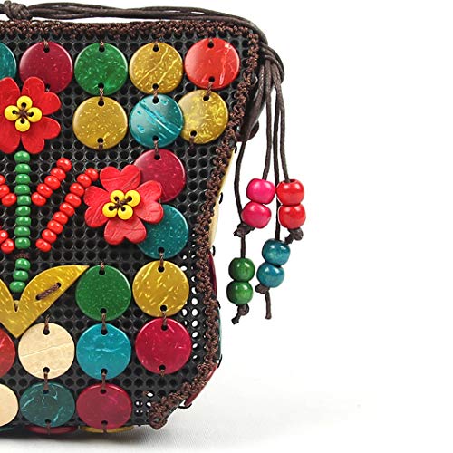 DAISYLIFE Natural and eco friendly coconut shell sling bags