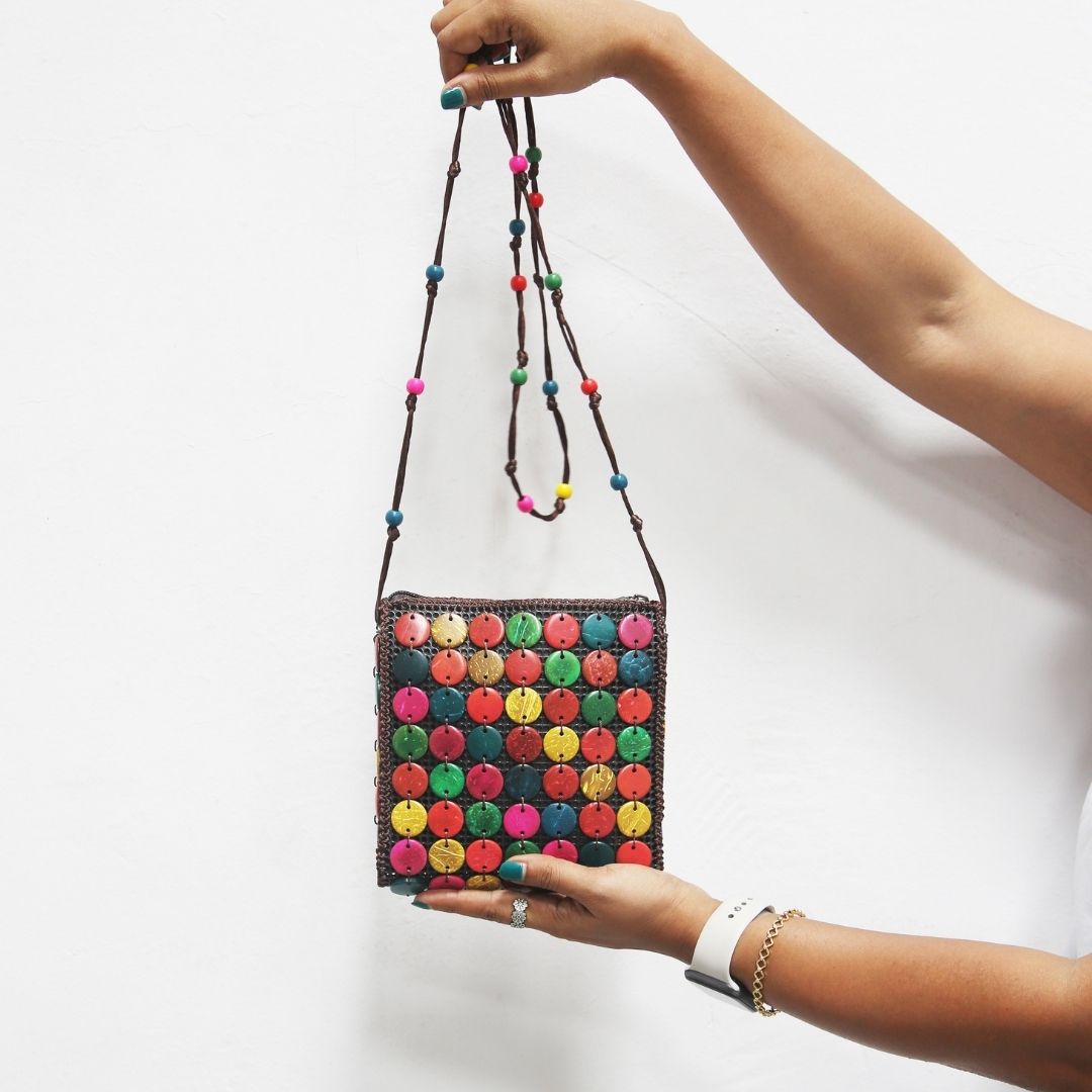 Sling Multicolor Handmade Boho Banjara Bags at Rs 750/piece in Mumbai | ID:  25701600248